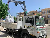 Los Alcázares, Los Belones contenedor camión