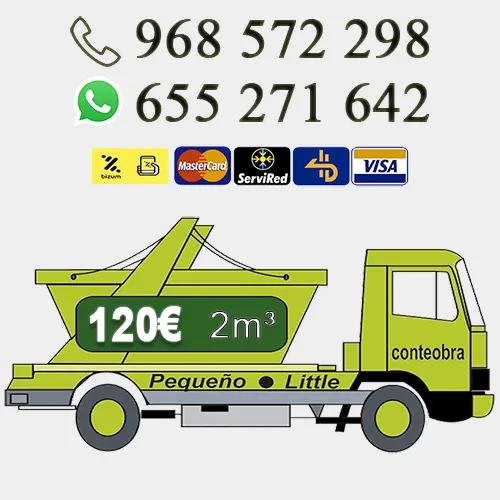 Contenedores en Los Alcázares, Los Belones